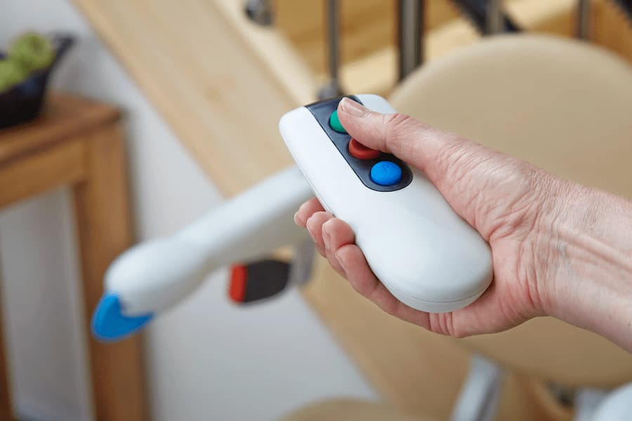 Sicherheitsfunktionen Handicare Treppenlift – EN 81-40 zertifiziert